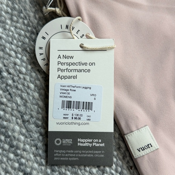 Vuori All The Form Legging NEW NWT - Picture 7 of 7